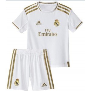 Kit infantil oficial Adidas Real Madrid 2019 2020 I jogador